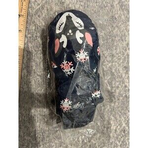 Navy Deer Kids Gloves